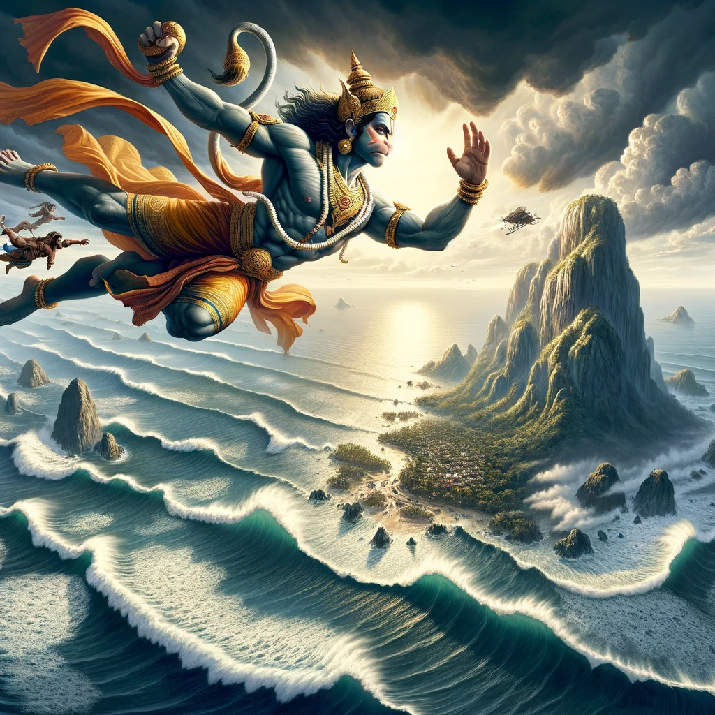 Hanuman Returns to the Mainland